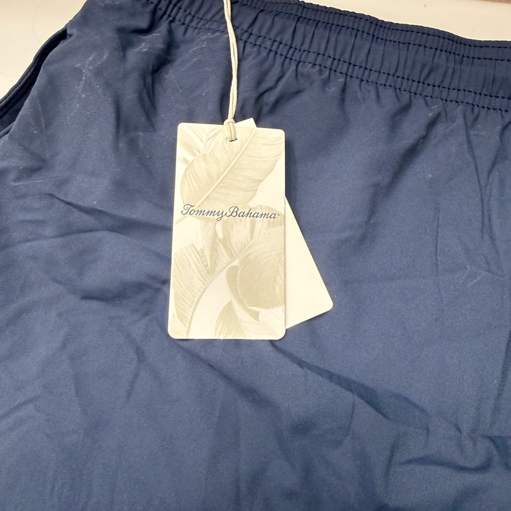 Tommy Bahama Navy Swim Trunks - NWT - Picture 3 of 4